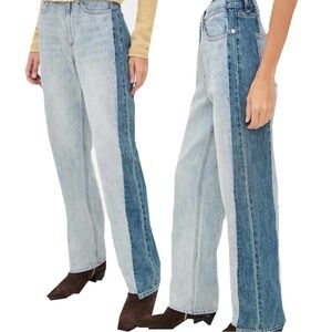 rag & bone Women's Shea High Rise Straight Jeans